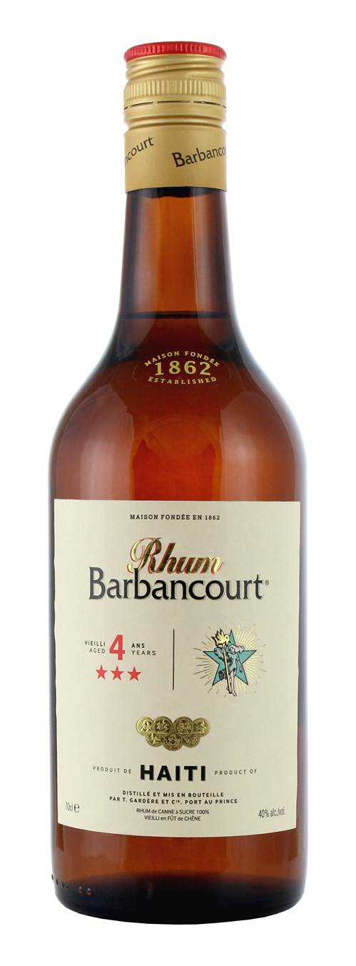 Barbancourt 4 års *** 70 cl. 40%